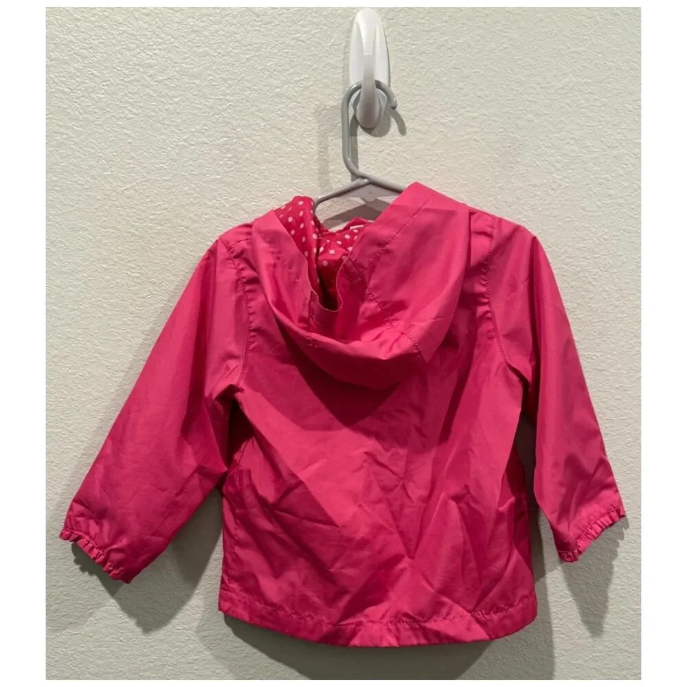 CIRCO Hooded Windbreaker Hot Pink Jacket